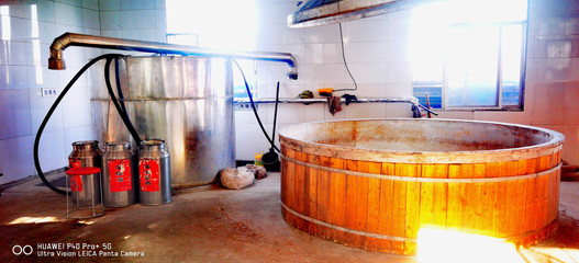 窖藏酒庫和釀酒車間